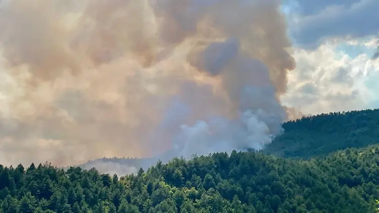 Karabük'te Yangın Alarmı 2