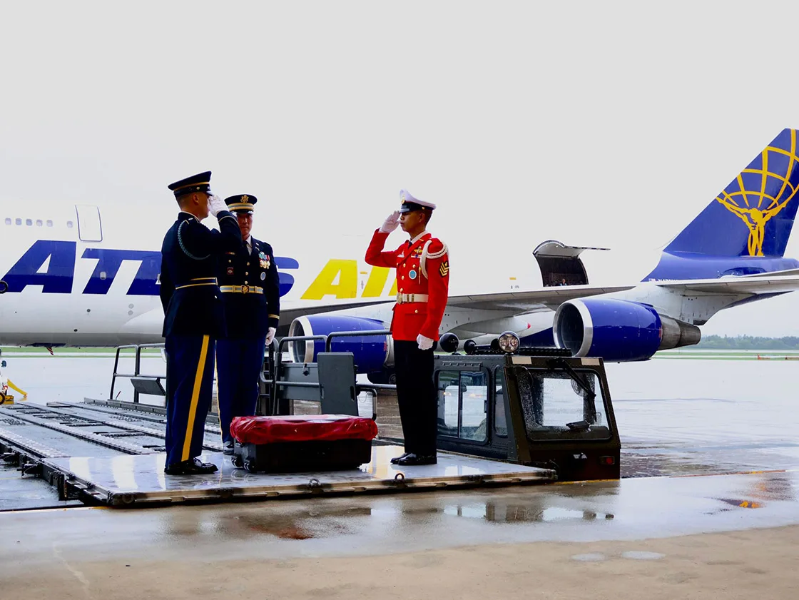 Kore Savaşı’nda Şehit Olan 4 Türk Askerinin Naaşları 75 Yıl Sonra Teslim Edildi (2)