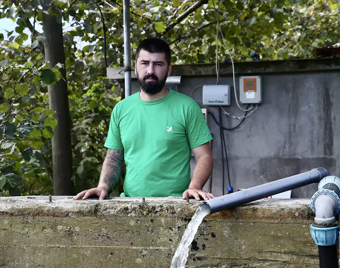 Kurdukları Damla Sulama Sistemi Fındık Verimini Iki Kat Artırdı (1)