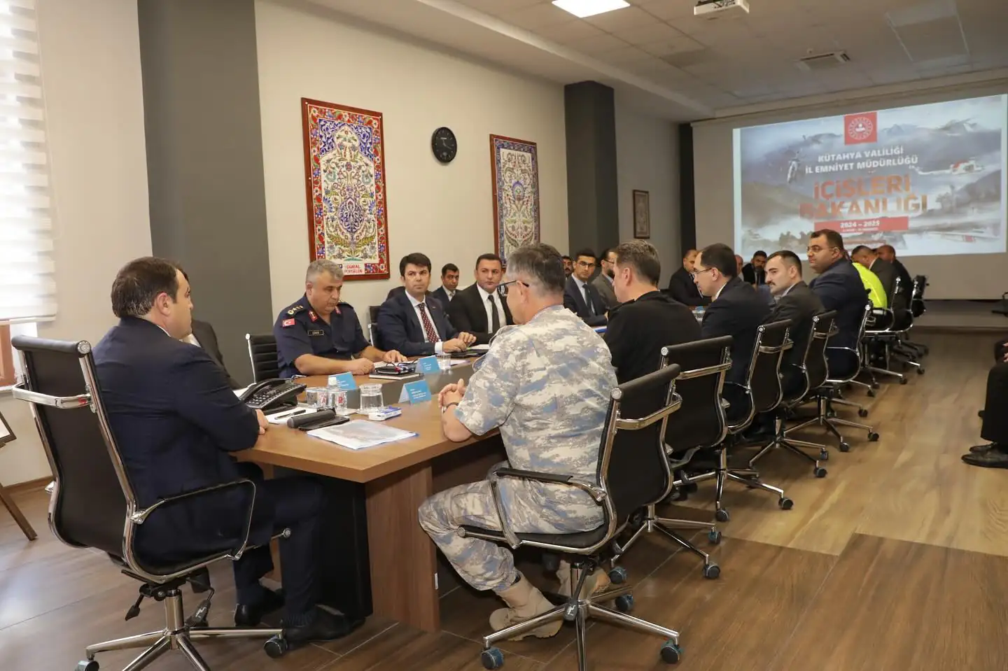 Kütahya’da Asayiş Ve Güvenlik Tedbirleri Konuşuldu 1