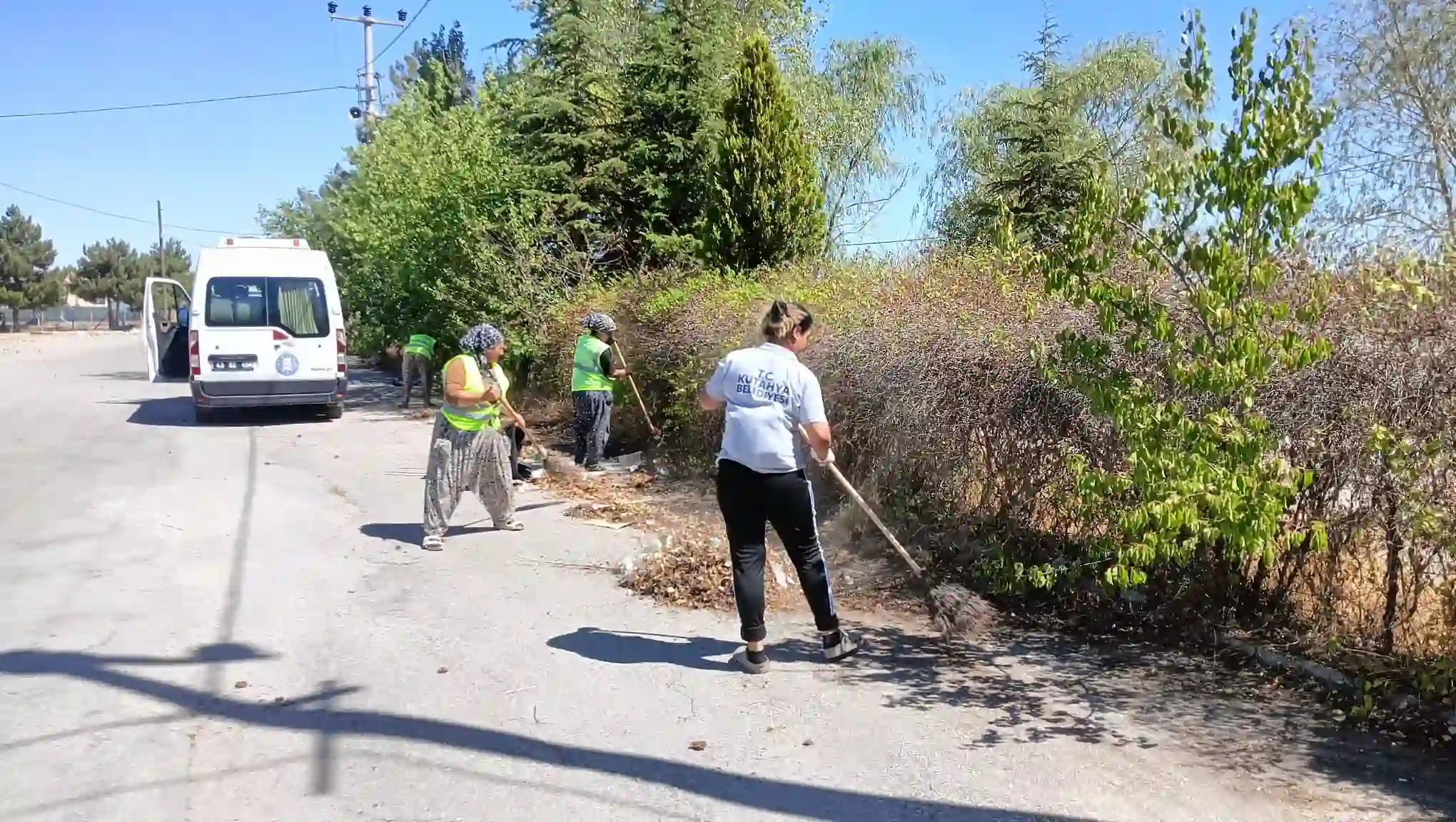 Kütahya’da Temizlik Ekipleri Fuar Alanını Temizledi 2