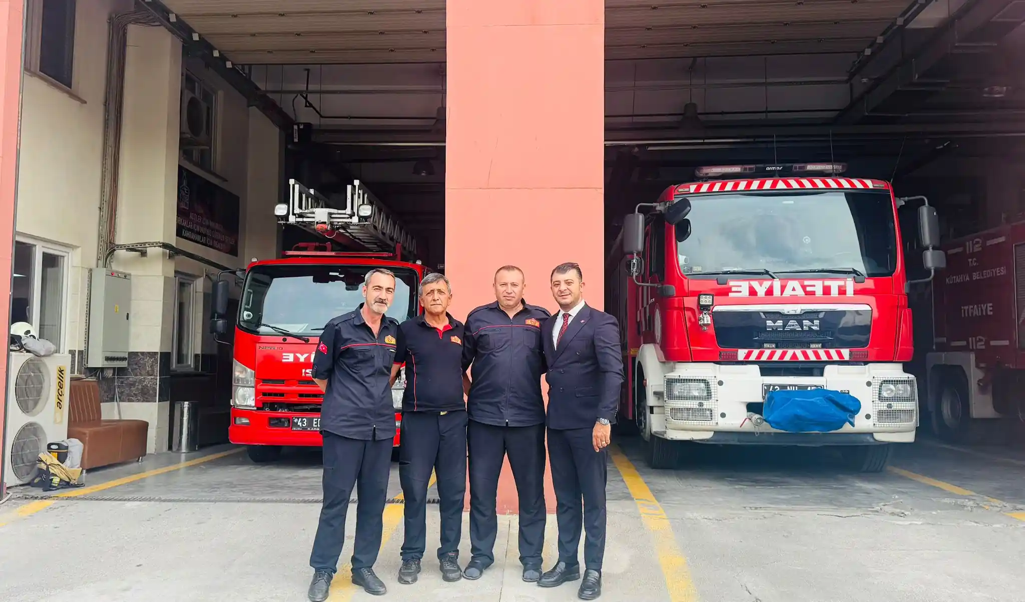 Tüm Yerel Sen’den Kütahya Itfaiyesine Destek Ziyareti 1