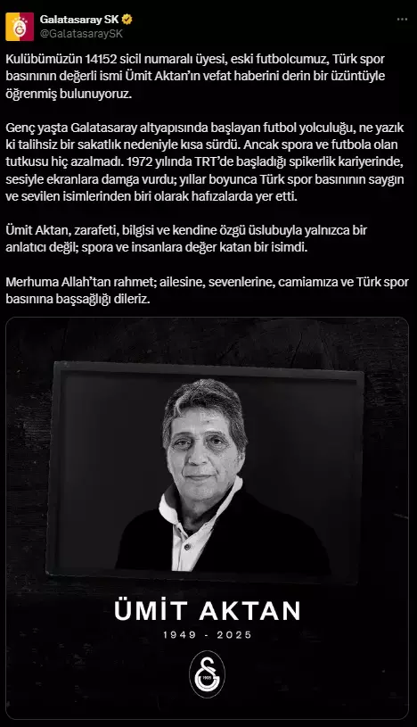 Ümit Aktan Hayatını Kaybetti1