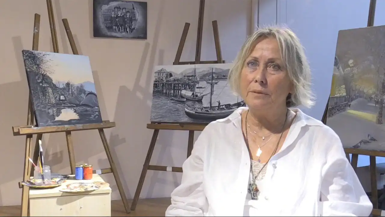 73 Yaşında Resim Hayalini Üniversitede Gerçekleştirdi1