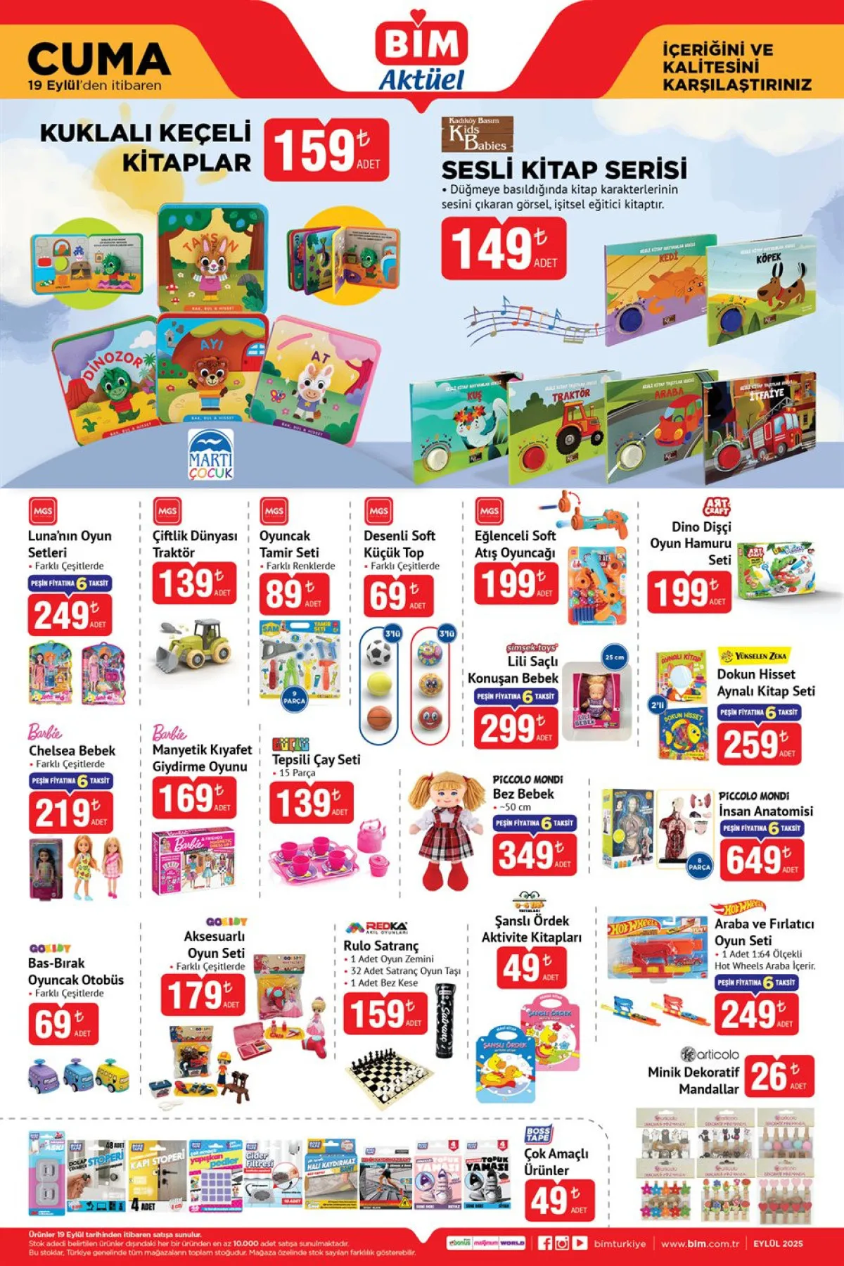 Bi̇m 19 Eylül Aktüel Ürün Kataloğu3