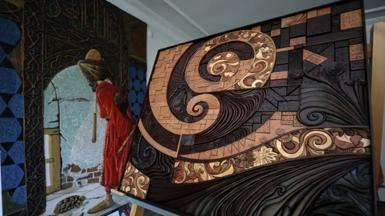 Çelebi, “Neva” Tekniğiyle 3 Boyutlu Ahşap Eser Üretiyor