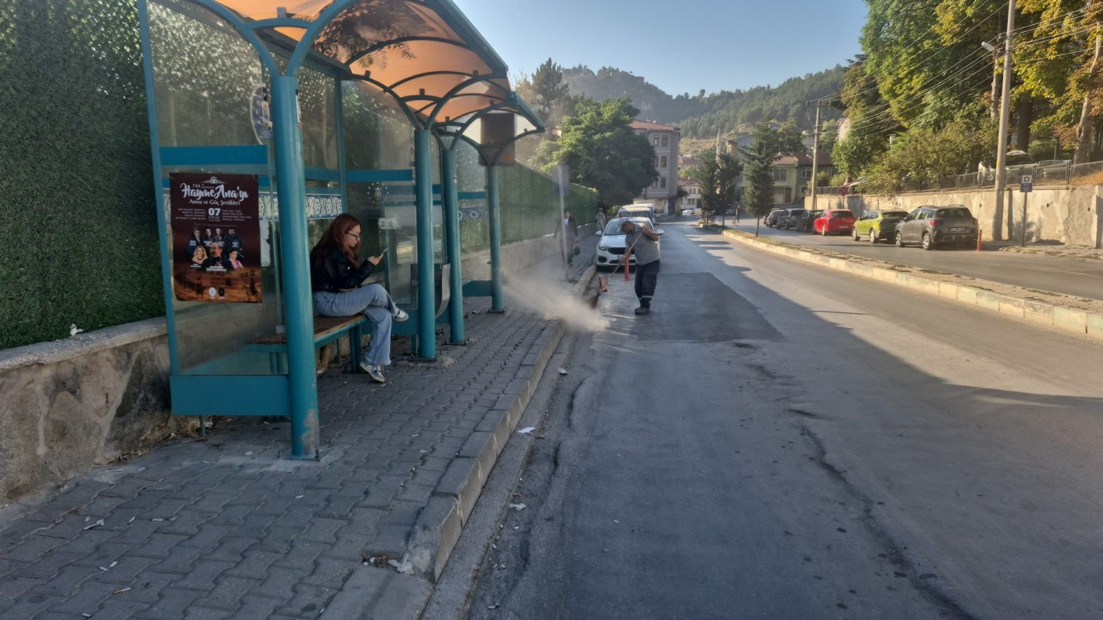 Garaj Yolu Caddesinde Genel Temizlik Yapıldı2