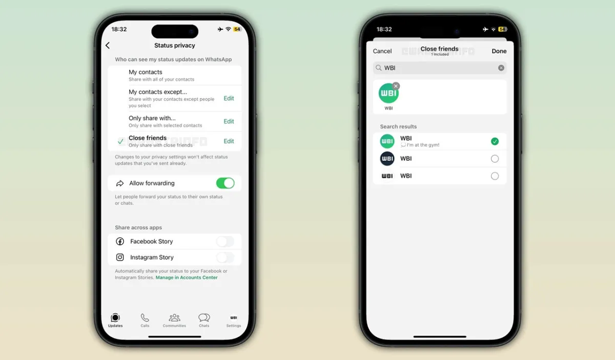 Instagram’daki Yakın Arkadaşlar Özelliği Whatsapp’a Geliyor1