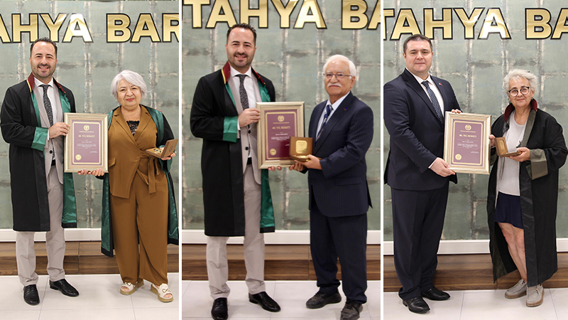 Kütahya Barosu Yarım Asırlık Avukatları Ödüllendirdi (7)