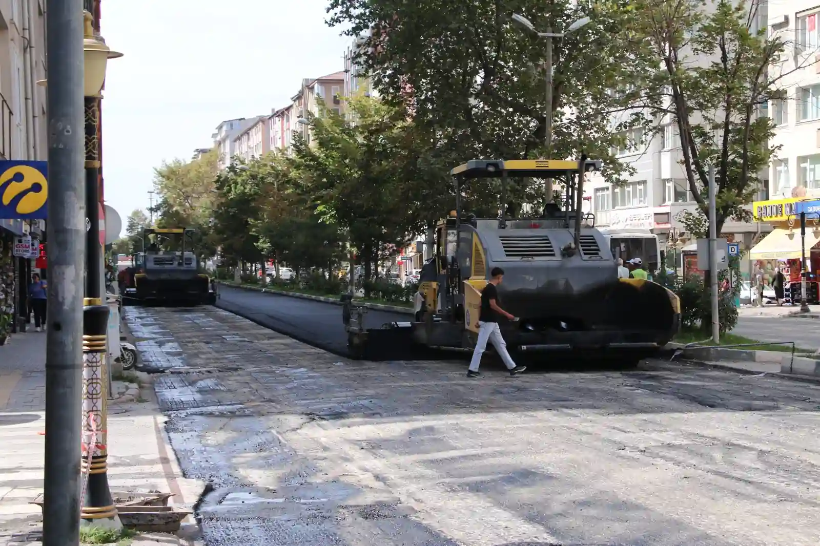 Kütahya’da Adnan Menderes Bulvarı’nda Çalışmalar Sürüyor2