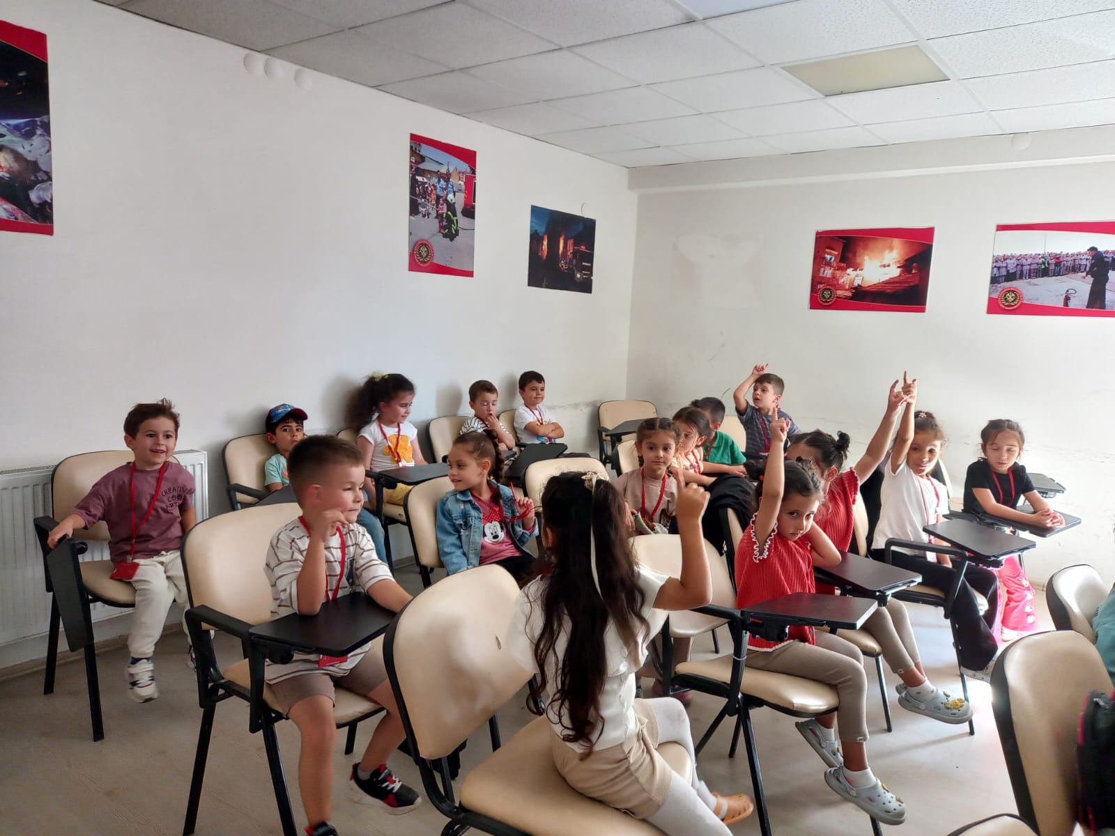 Kütahya’da Anaokulu Öğrencileri, Itfaiyeci Oldu (1)