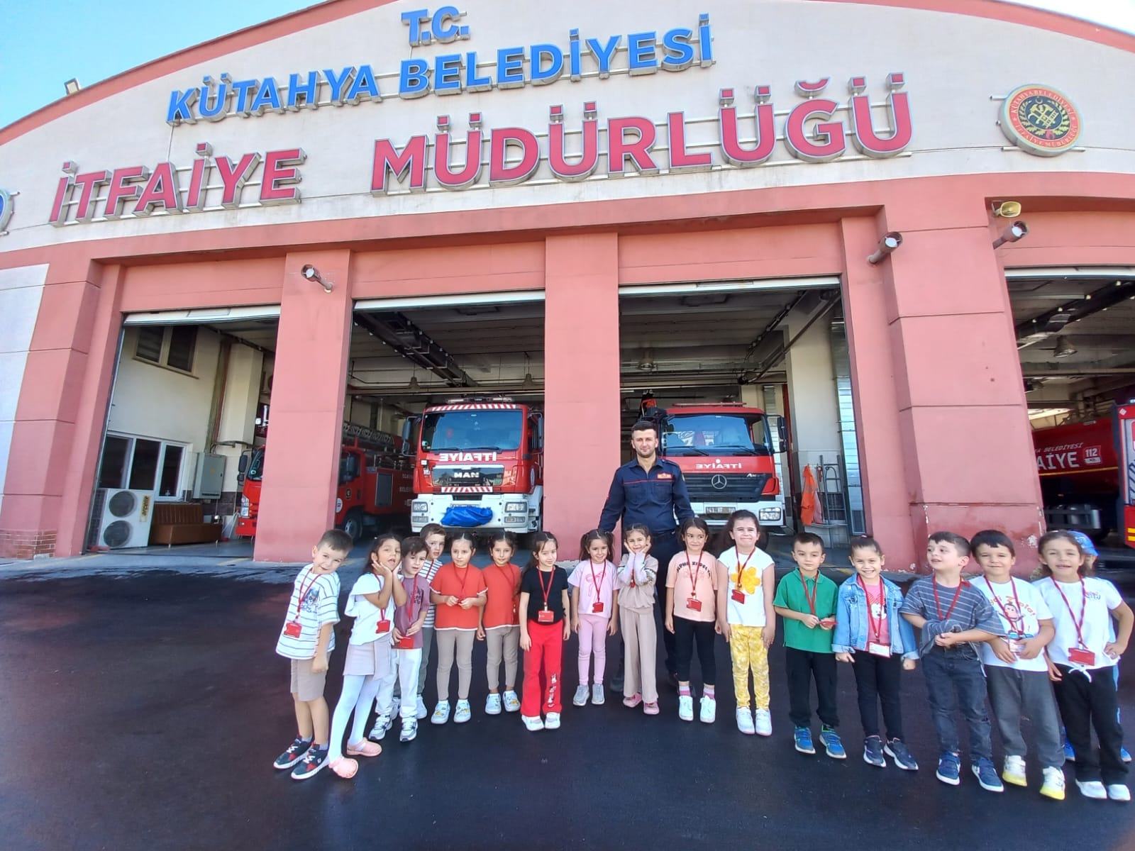 Kütahya’da Anaokulu Öğrencileri, Itfaiyeci Oldu (2)