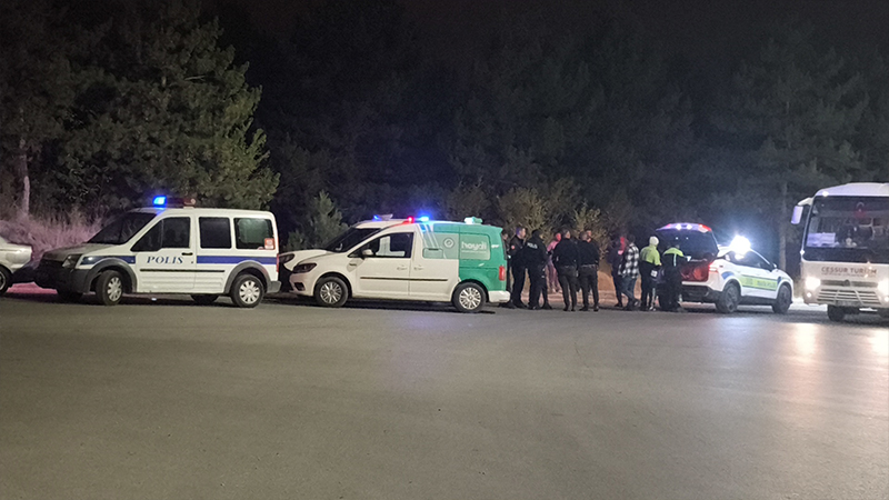 Kütahya'da Polisten Kaçan Alkollü Sürücü Ormanda Yakalandı (5)