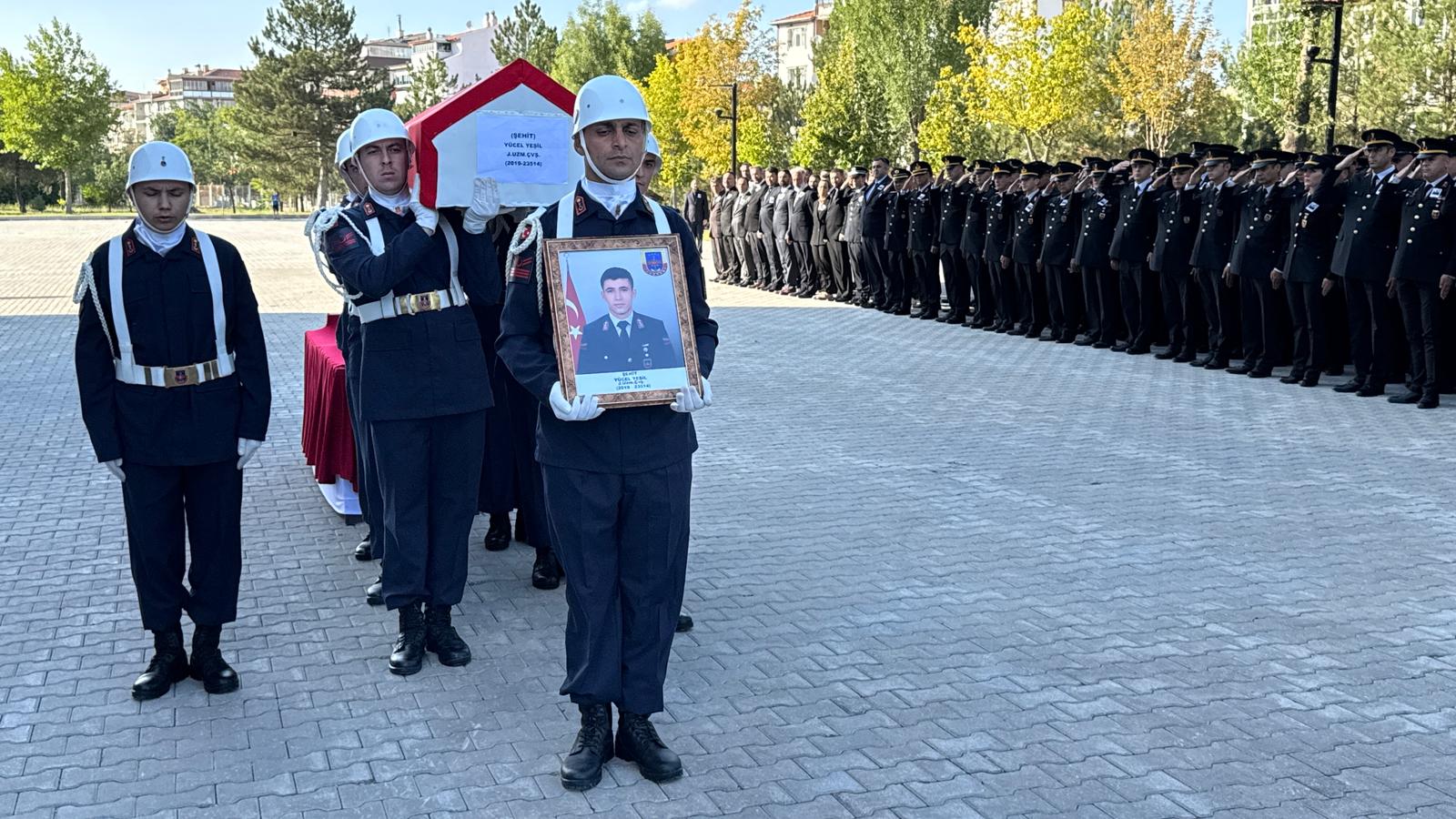 Kütahya'da Şehit Olan Jandarma Personeli Için Tören Yapıldı (6)