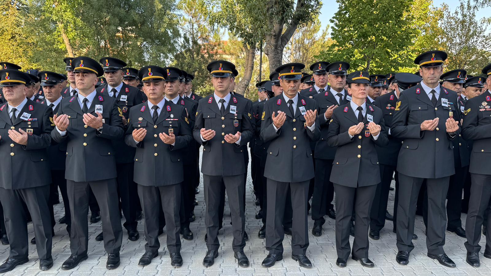 Kütahya'da Şehit Olan Jandarma Personeli Için Tören Yapıldı (8)