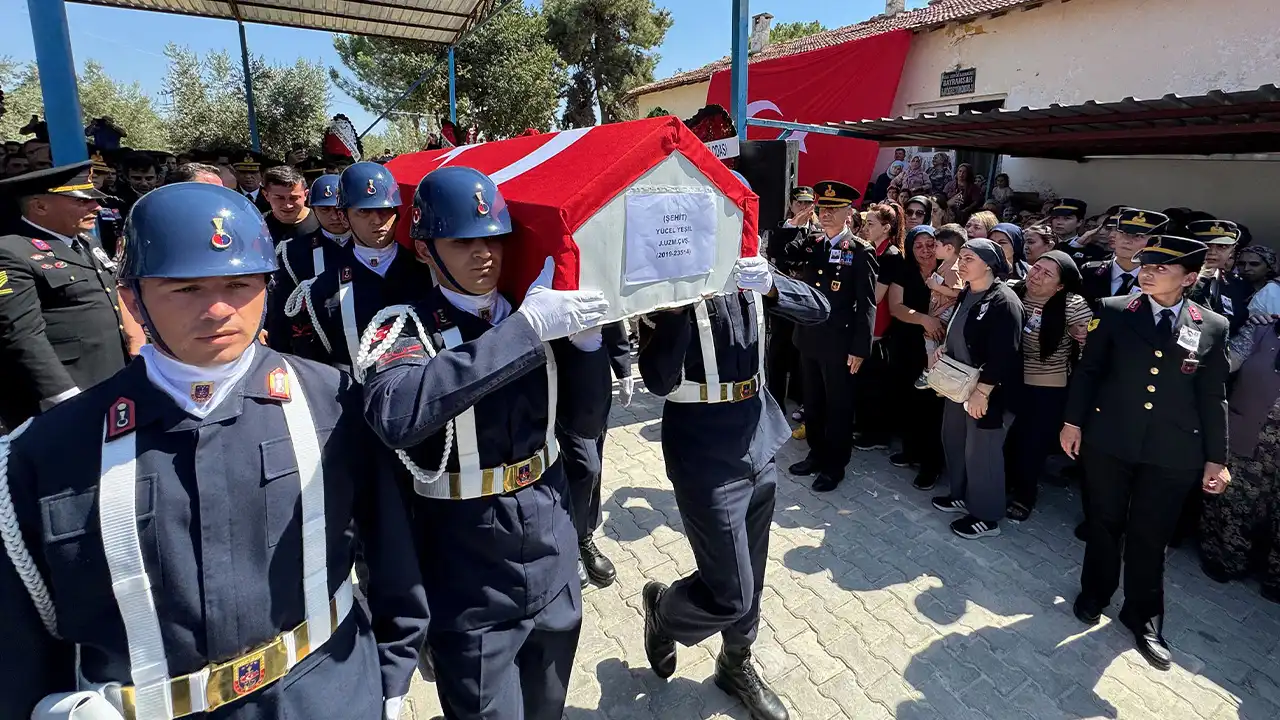 Kütahya'da Şehit Olmuştu, Son Yolculuğuna Uğurlandı7