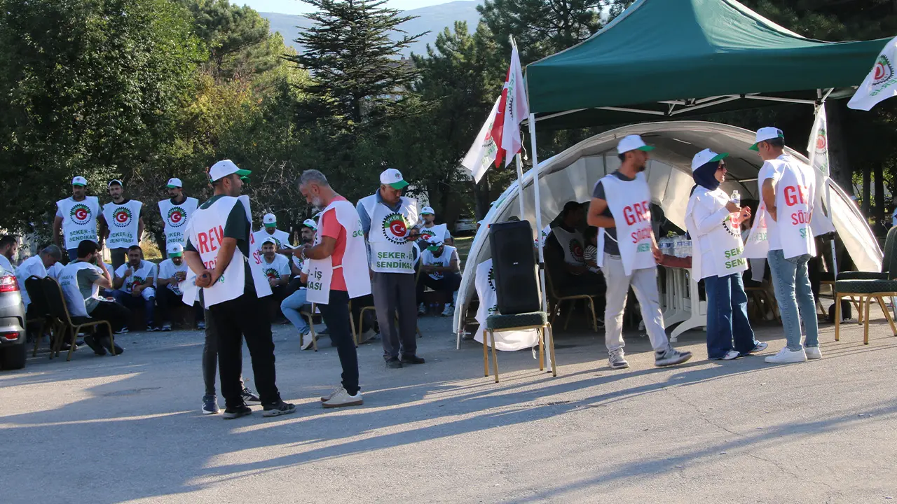 Kütahya’da Şeker Işçilerinin Grevi Sürüyo5