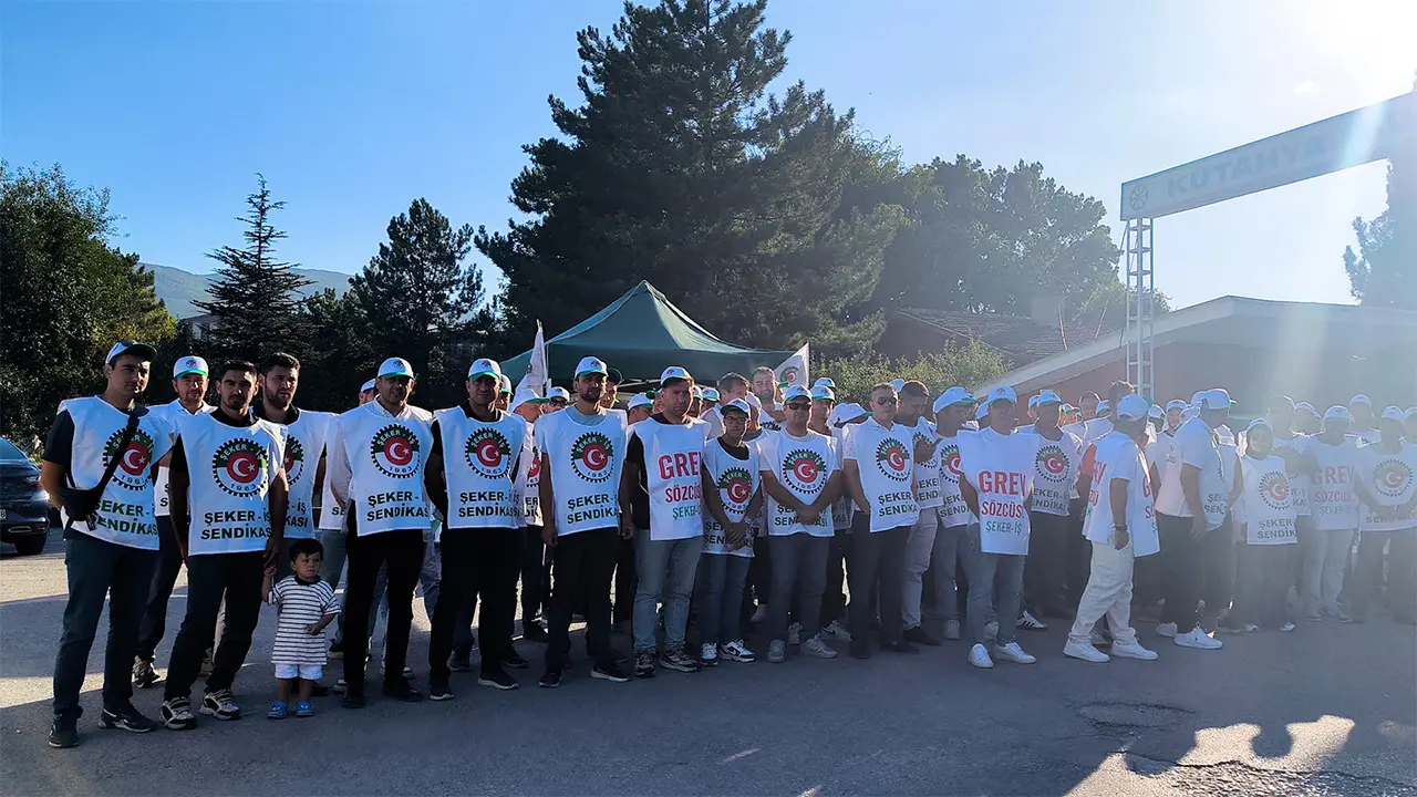 Kütahya’da Şeker Işçilerinin Grevi Sürüyor5