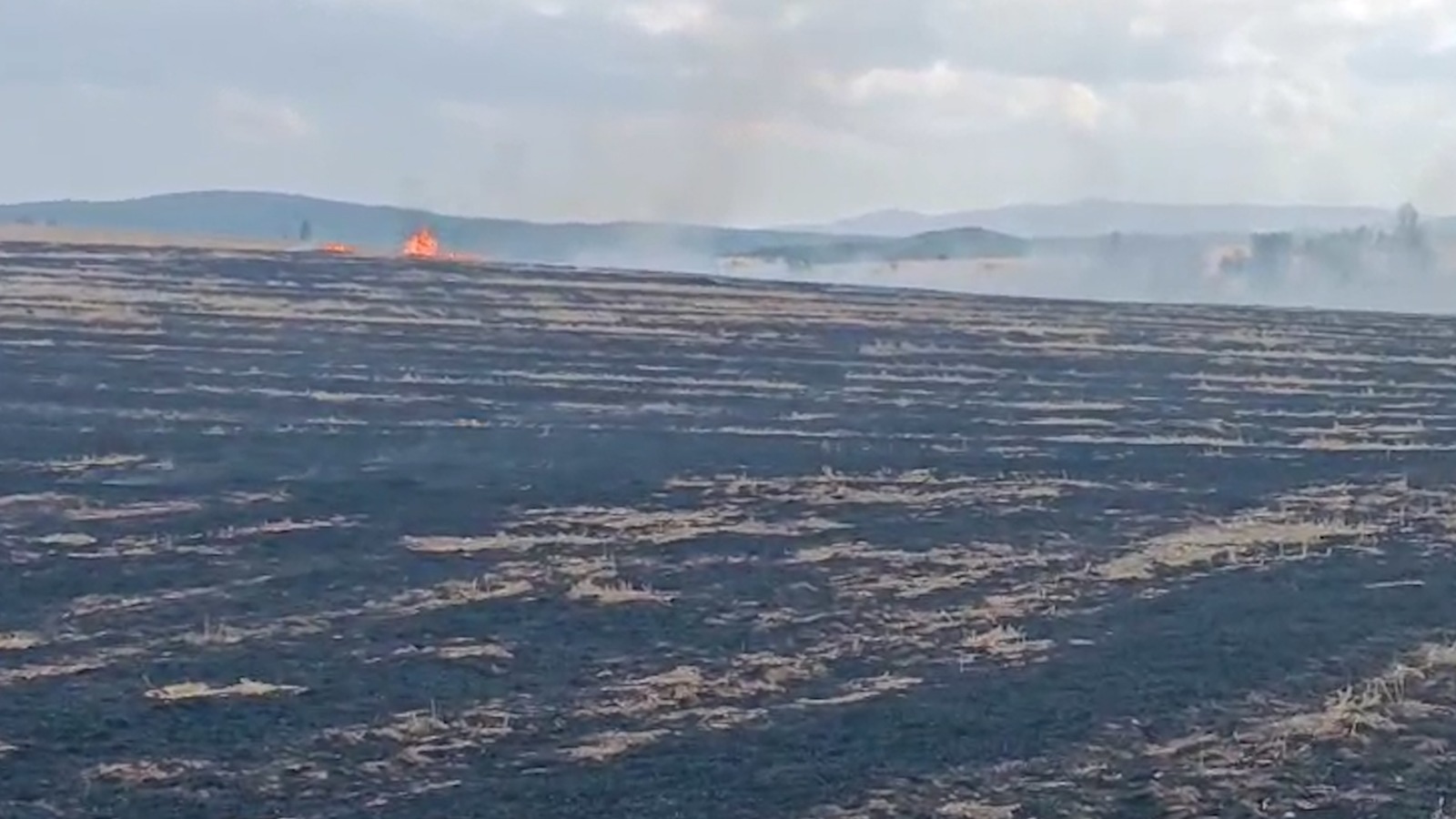 Kütahya’daki Anız Yangını Eve Sıçradı2