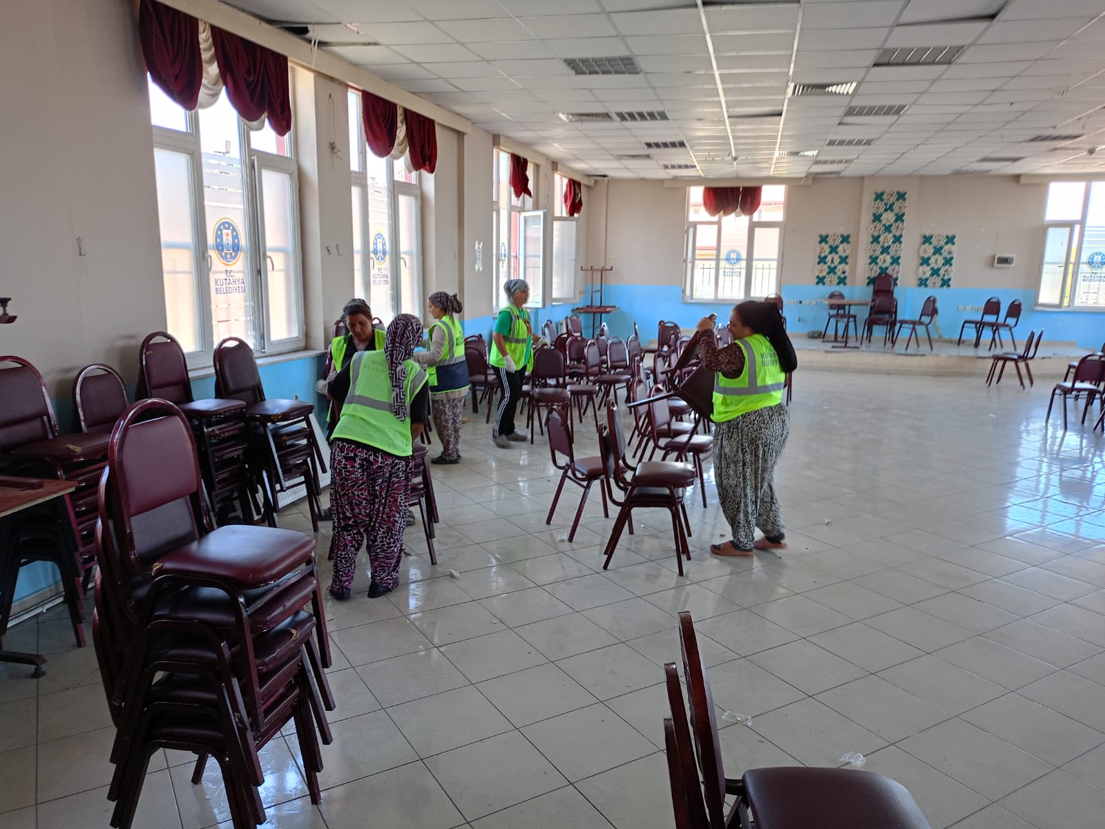 Maltape Mahallesi Kültür Ve Sosyal İşler Merkezi’nde Kapsamlı Temizlik