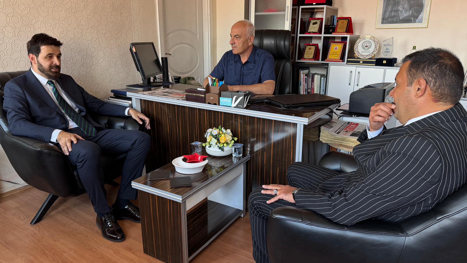 Mhp Heyetinden Kütahya Gazeteciler Birliği'ne Davet (2)