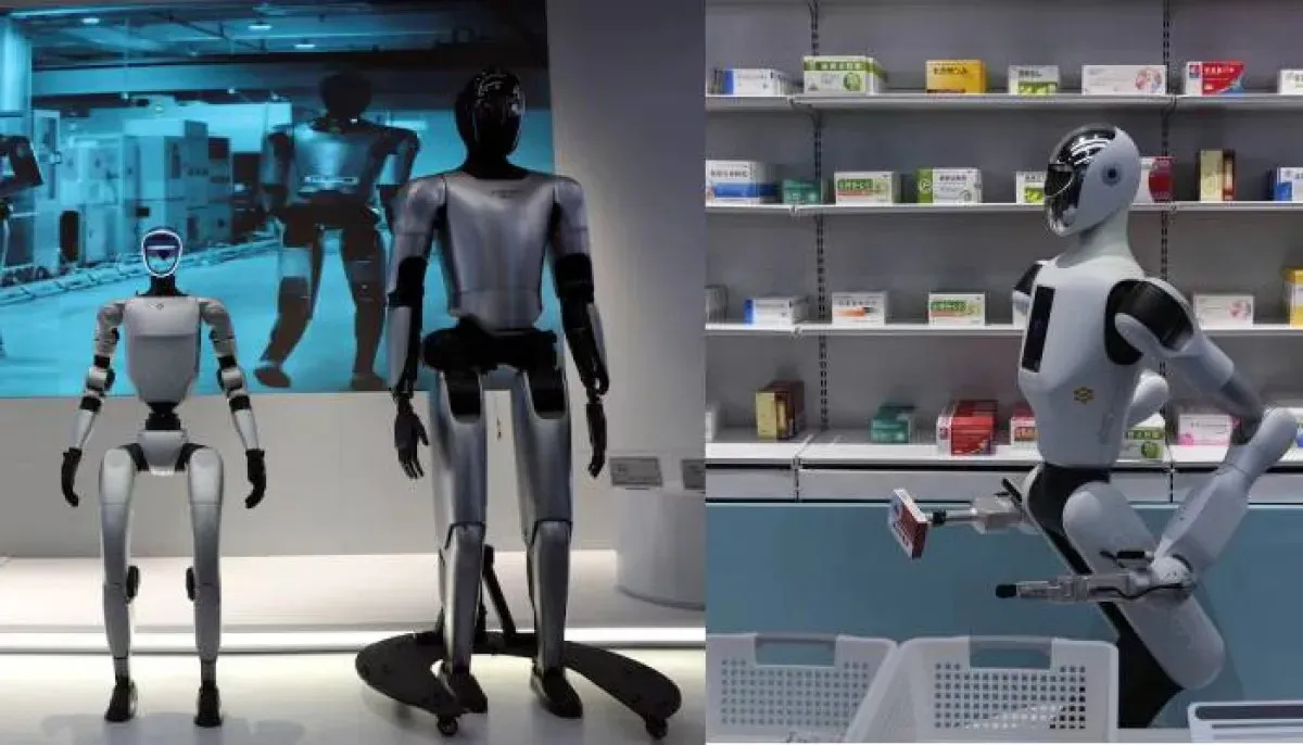 Robot Alışveriş Merkezi Açıldı1