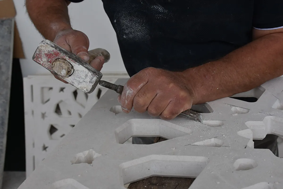 Trabzon’lu Taş Ustası, Mesleğini Oğullarına Aktardı2