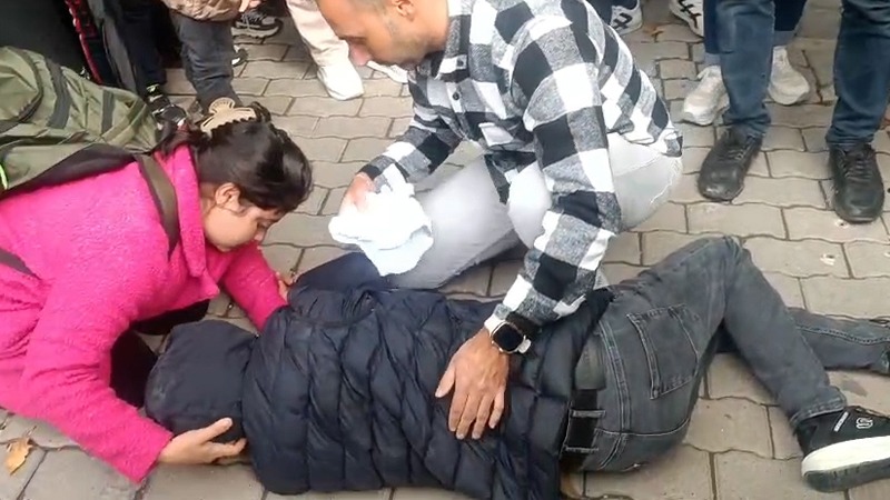 Kütahya Tavşanlı’da motosiklet otomobile çarptı-2