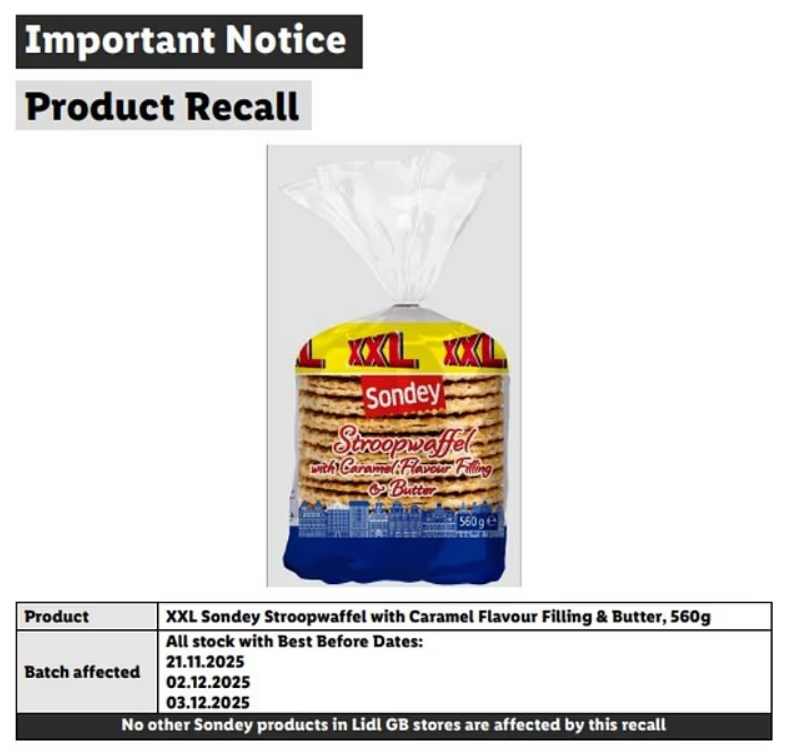 Acil Uyarı Yemeyin Metal Parçası Çıkabilir Çağrısı Yapıldı 1