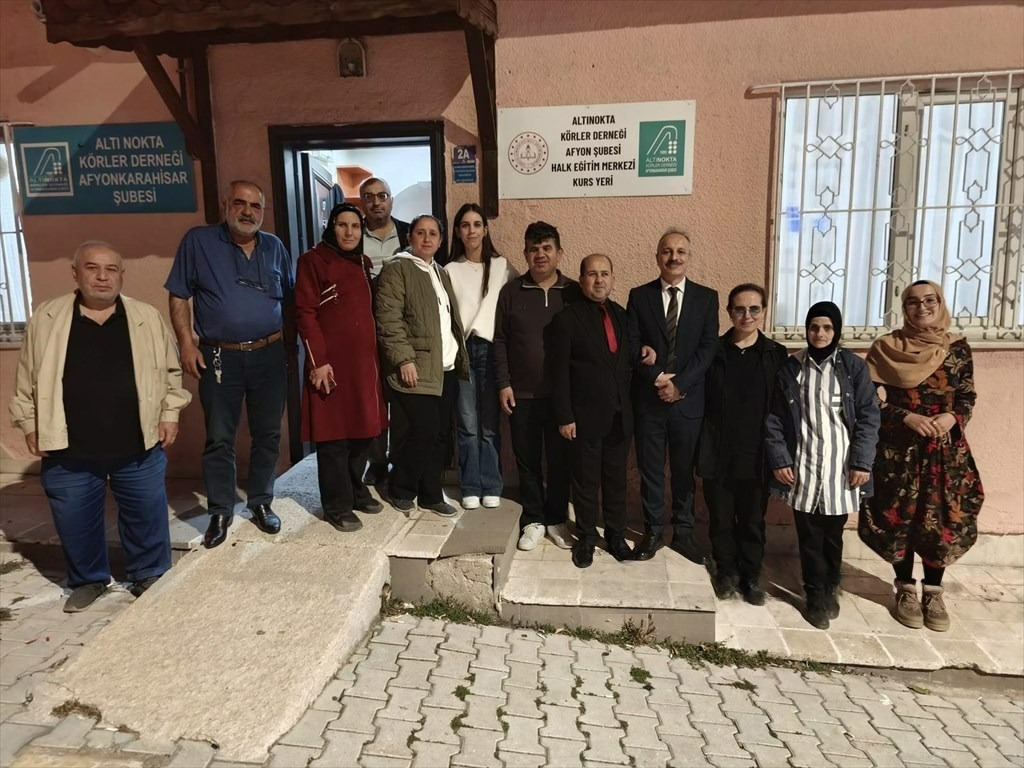 Afyonkarahisar Görme Engellilere Ses Eğitimi Kursu Açıldı2