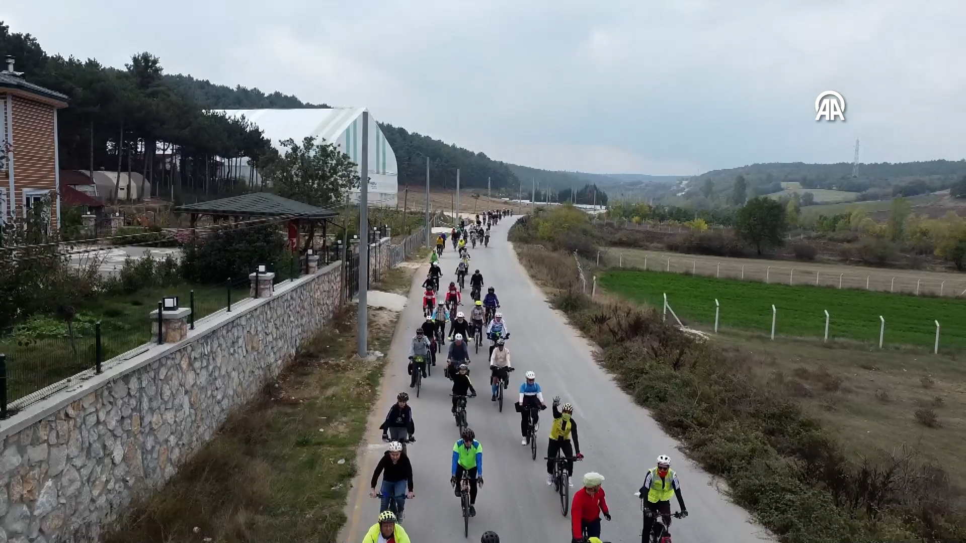 Bilecik'te 2. Çukurören Biberi Bisiklet Turu Başladı (1)