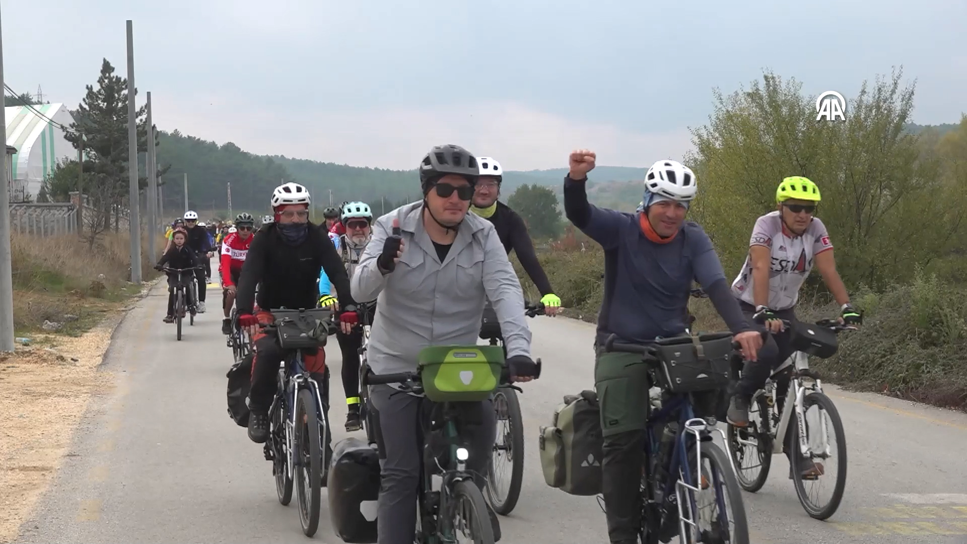 Bilecik'te 2. Çukurören Biberi Bisiklet Turu Başladı (2)