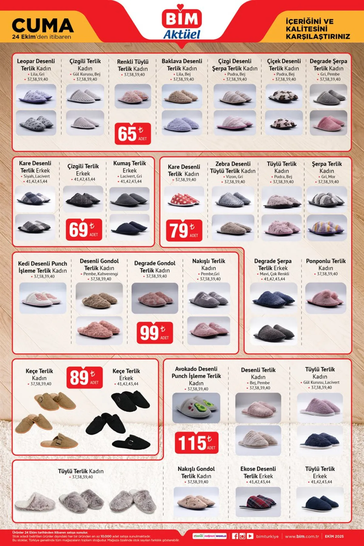 Bi̇m 24 Ekim 2025 Aktüel Ürünler Kataloğu2