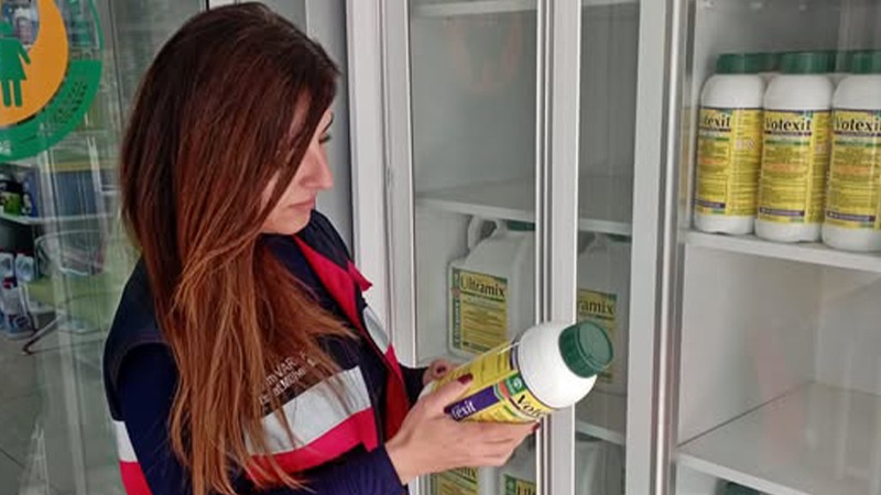 Kütahya Aslanapa’da Bitki Koruma Ürünleri Denetlendi