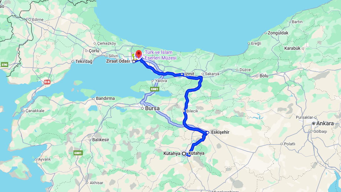 Kütahya İstanbul Arası Kaç Kilometre (1)-1