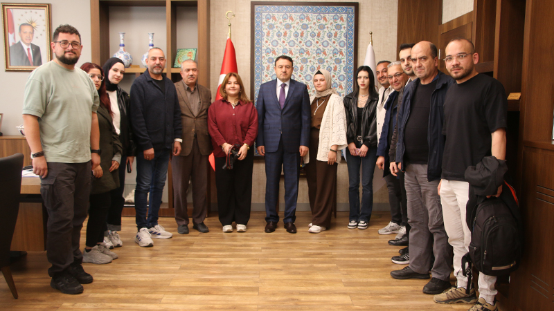 Kütahya Valisi Işın, Basın Mensuplarını Ağırladı