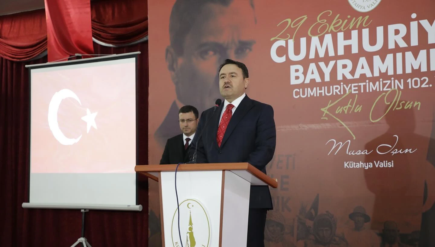 Kütahya Valisi Işın’dan Güçlü Türkiye Vurgusu 6