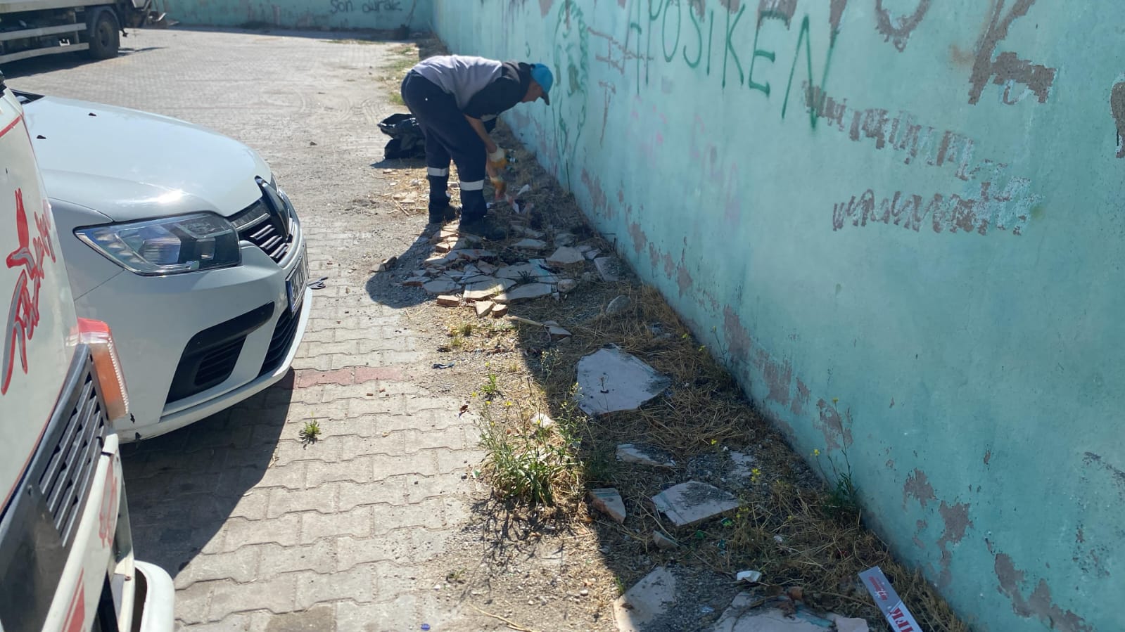 Kütahya Yunus Emre Mahallesi'nde Temizlik Çalışması Yapıldı (1)