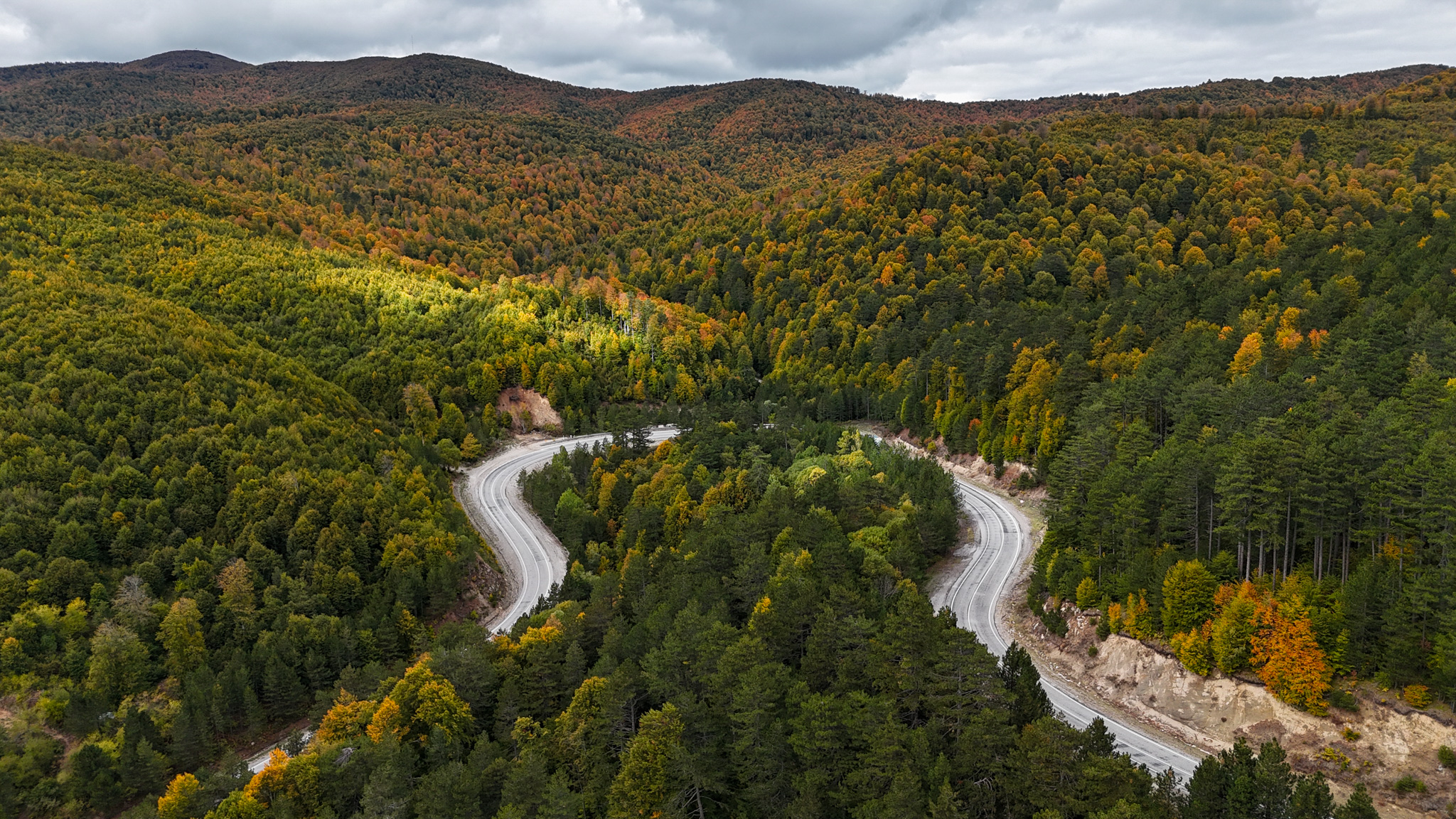 Kütahya’da Domaniç Dağlarında Renkler Sonbahar’a Döndü (4)