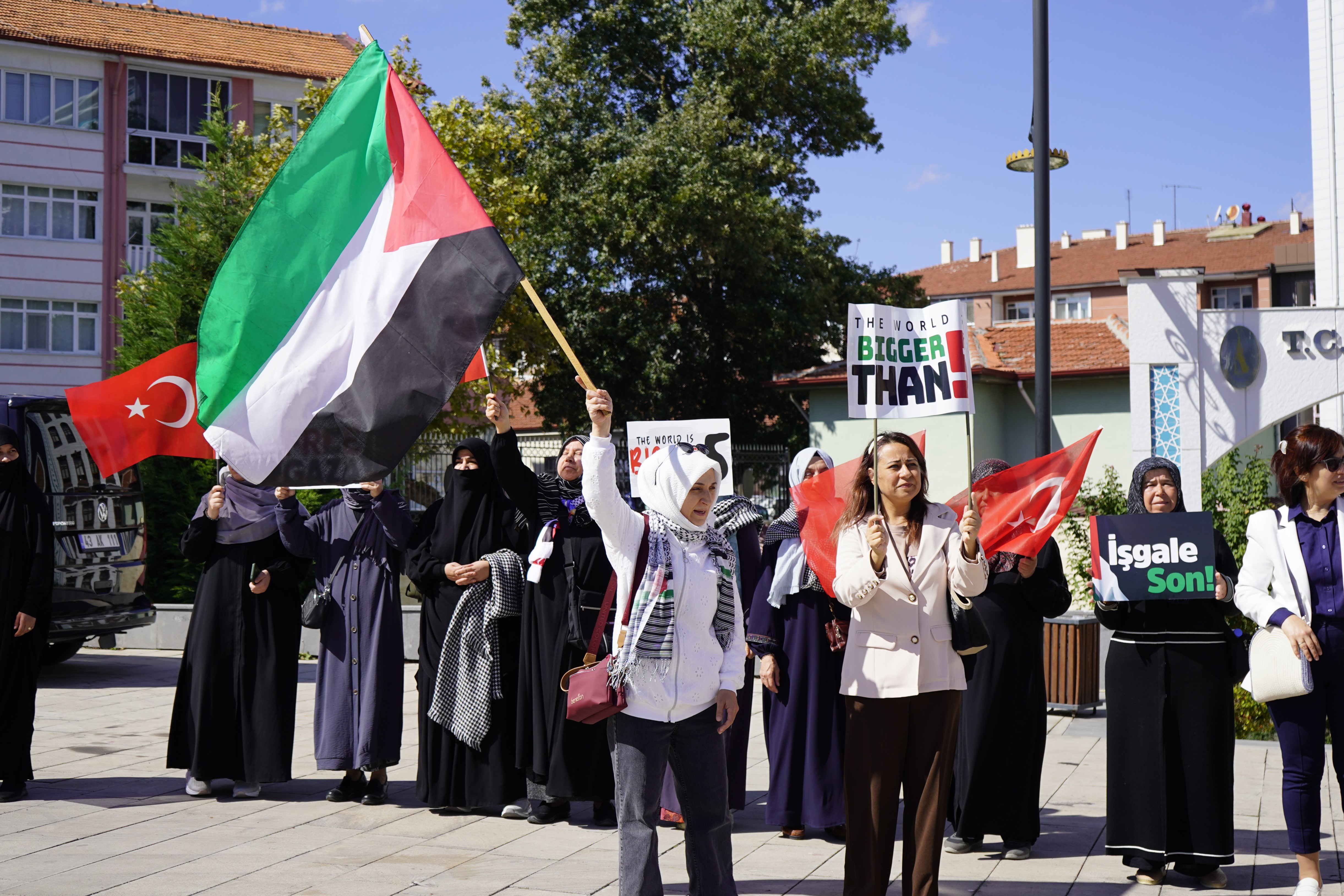 Kütahya'da Gazze İçin Sessiz Çığlık Etkinliği Düzenlendi (3)