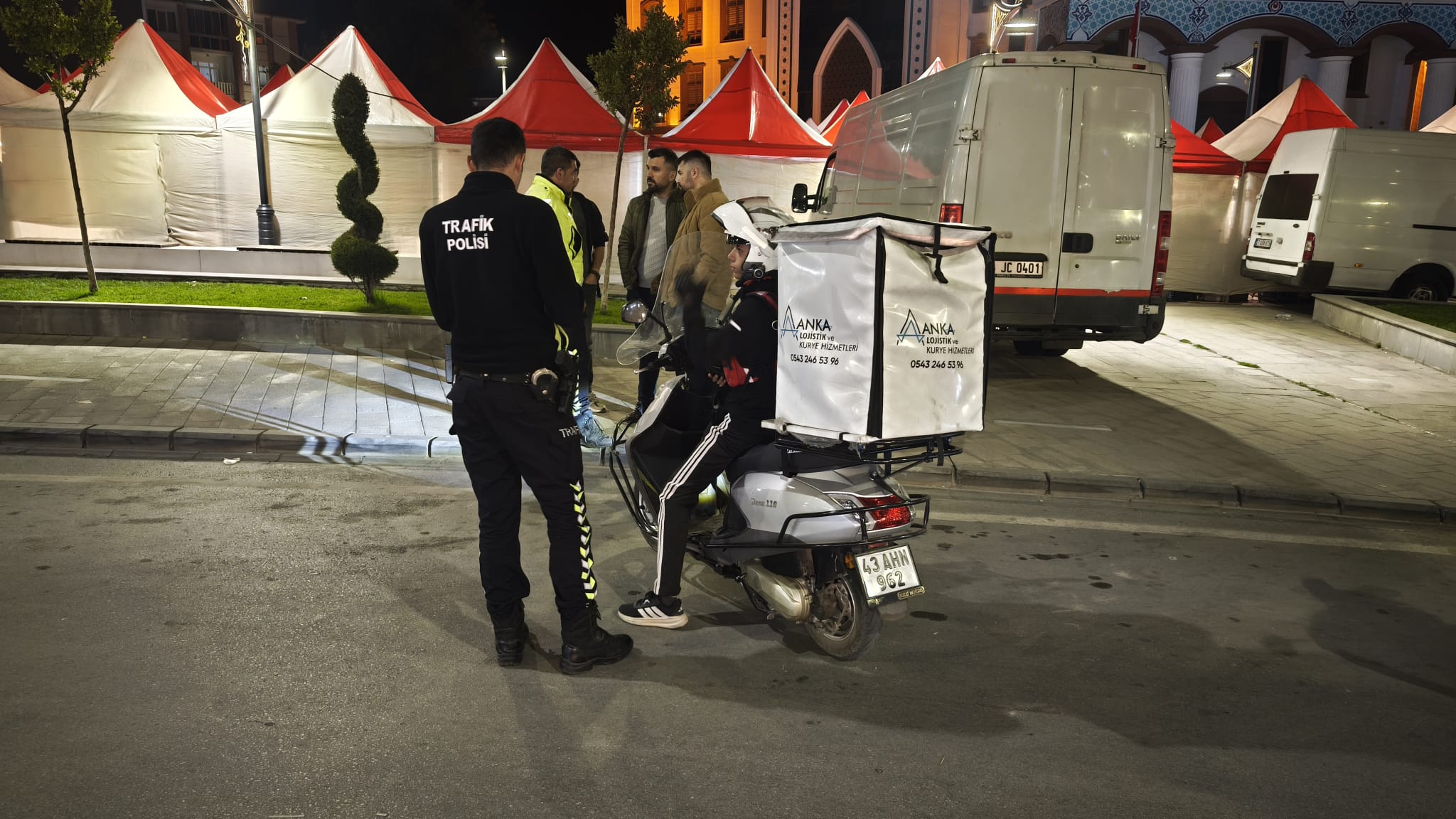 Kütahya’da Motosiklet Sürücülerine Çanta Denetimi (4)