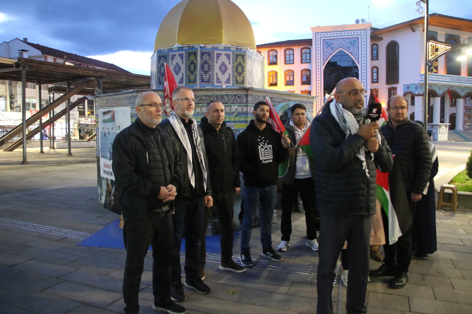 Kütahya’da Özgürlük Filosu’na Destek Geldi 9