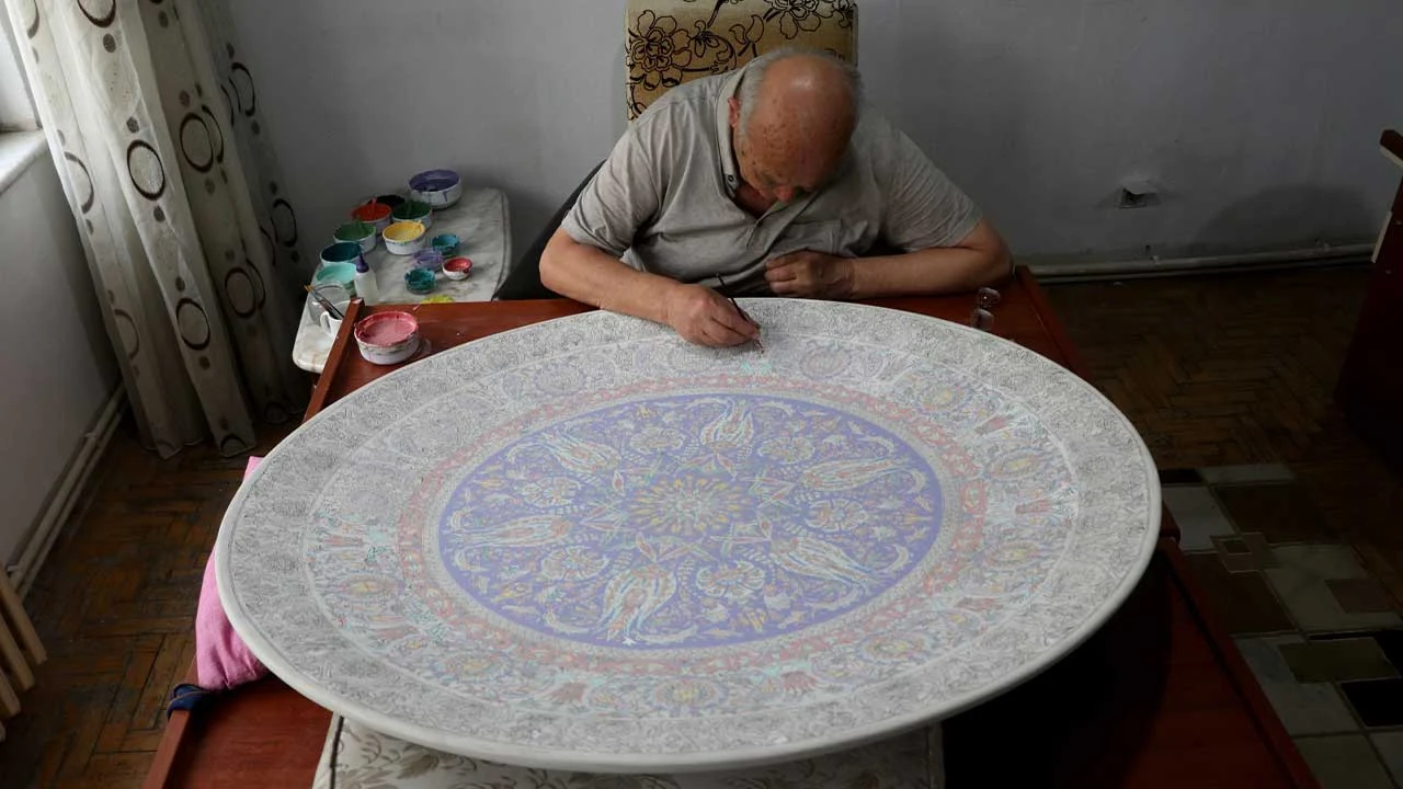 Kütahyalı Çini Üstadı Hamza Üstünkaya'dan Acı Haber3