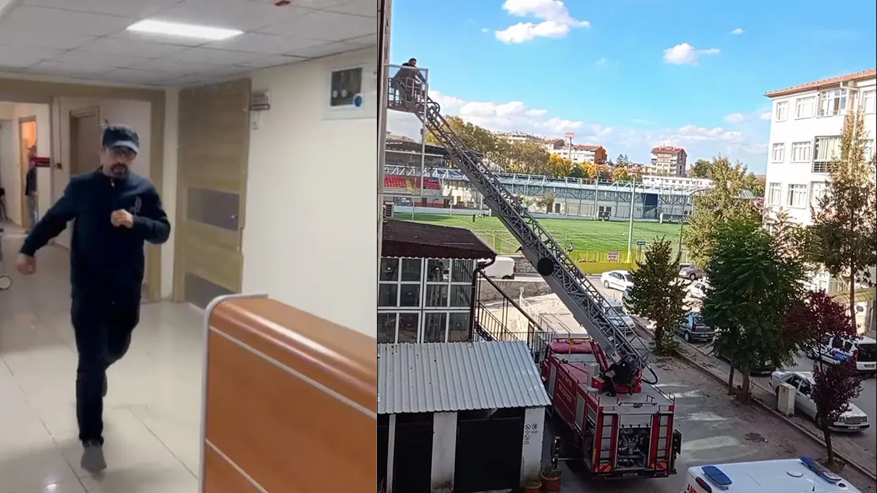 Özel Kütahya Anadolu Hastanesi’nde Yangın Tatbikatı Gerçekleştirildi1