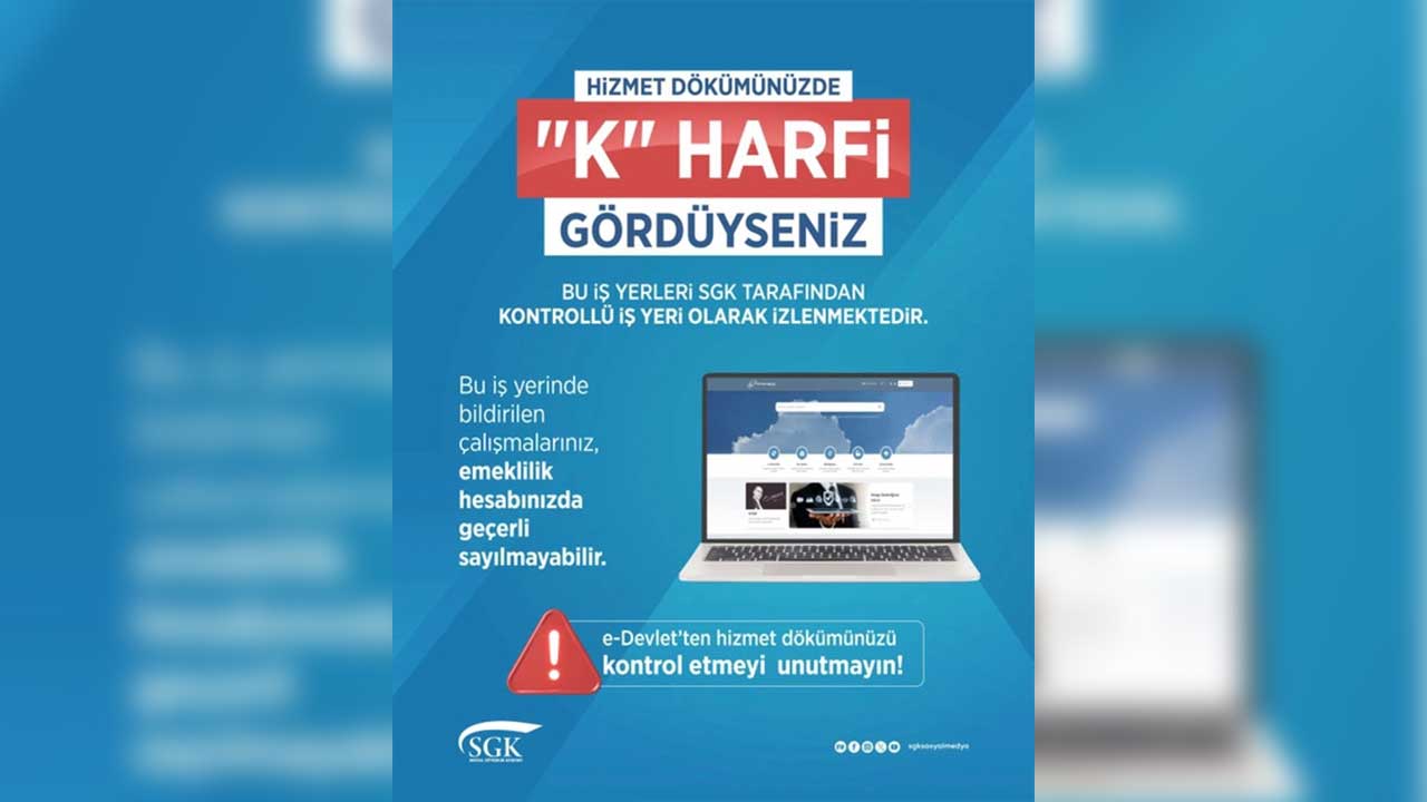 S G K’dan Emeklilere Ve Çalışanlara Kritik Uyarı3