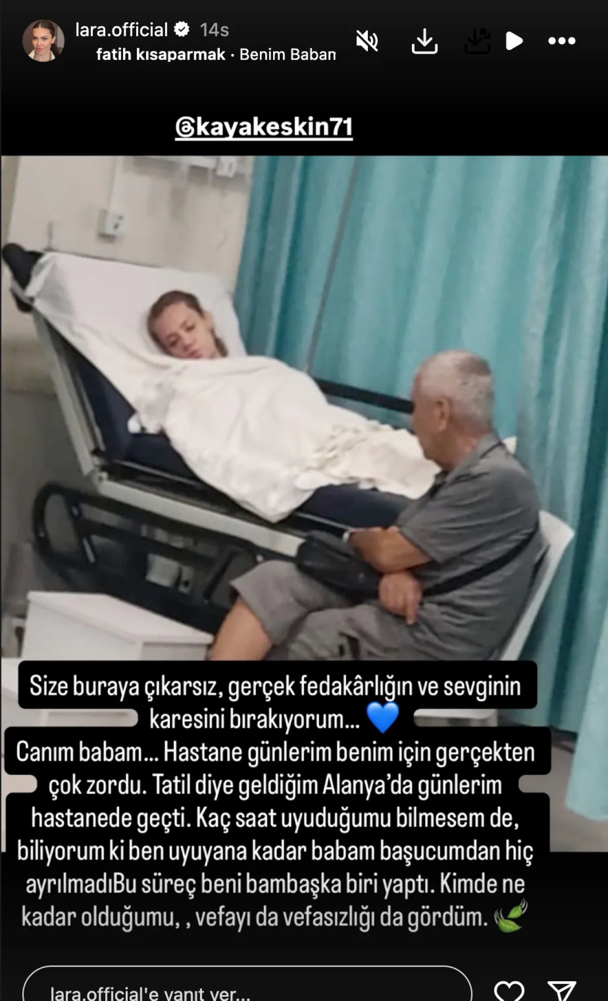 Şarkıcı Lara’dan Duygusal Paylaşım “Vefayı Da Vefasızlığı Da Gördüm”3