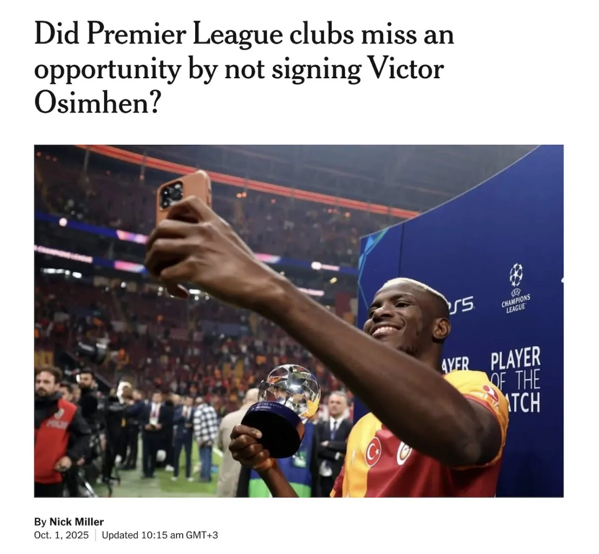 Victor Osimhen Premier Lig Kulüpleri Onu Neden Almadı?1