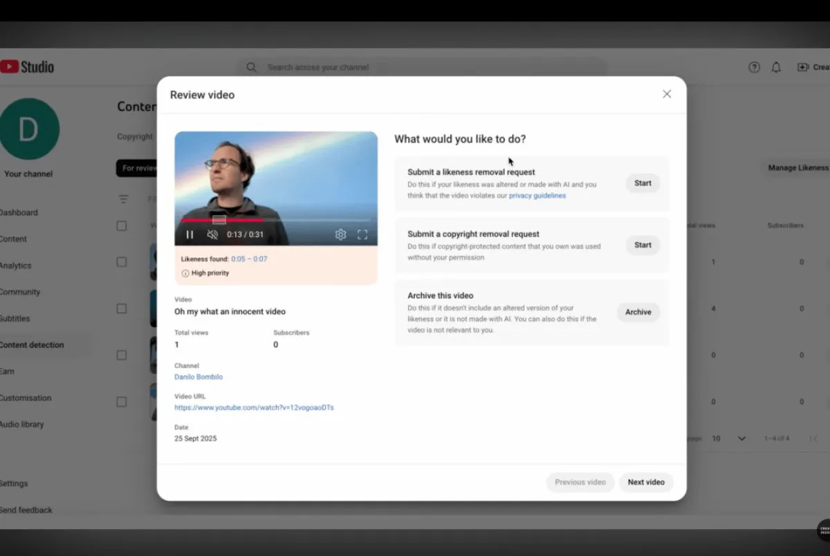 Youtube Sahte Videolara Karşı Yapay Zeka Kalkanı1