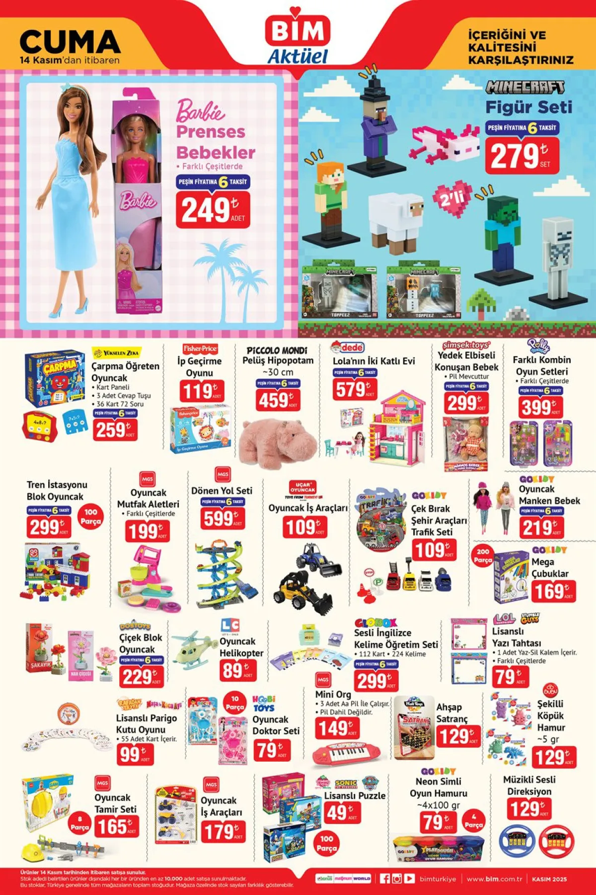Bi̇m 14 Kasım Aktüel Kataloğu Yayımlandı2