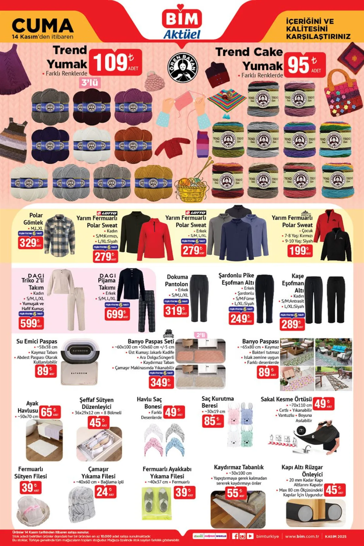 Bi̇m 14 Kasım Aktüel Kataloğu Yayımlandı4